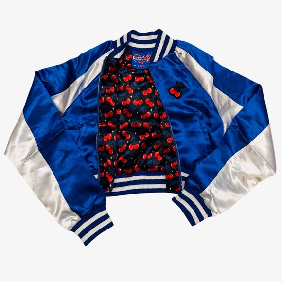 Pepsi x Law Roach Cropped Sateen Jacket Bottle Cap Tee Socks Stickers - Picture 4 of 10